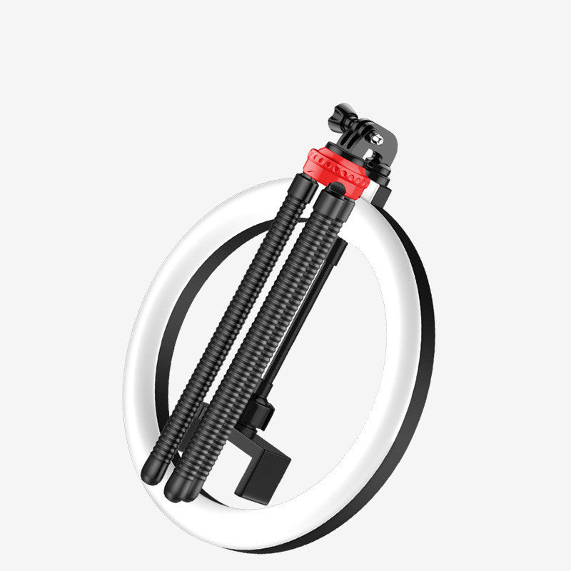Desktop Tripod 10 Inch LED Red Ring Light