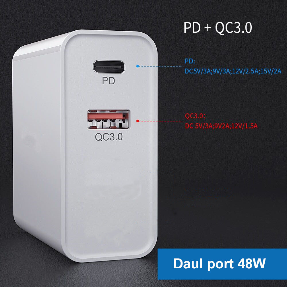 Fast Mobile Phone Charger Charging Head