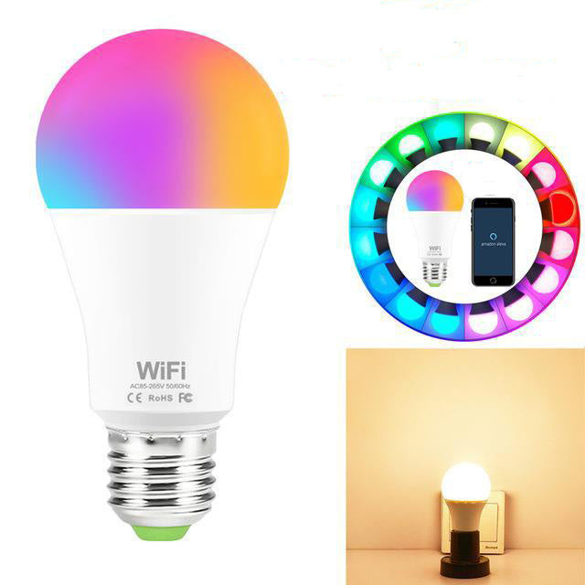 15W WiFi Smart Light Bulb