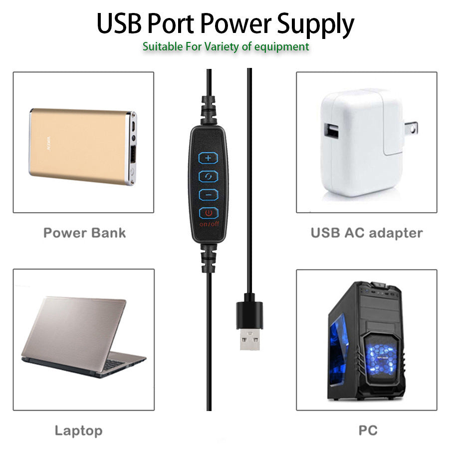 Fill Bracket LED Ring Light