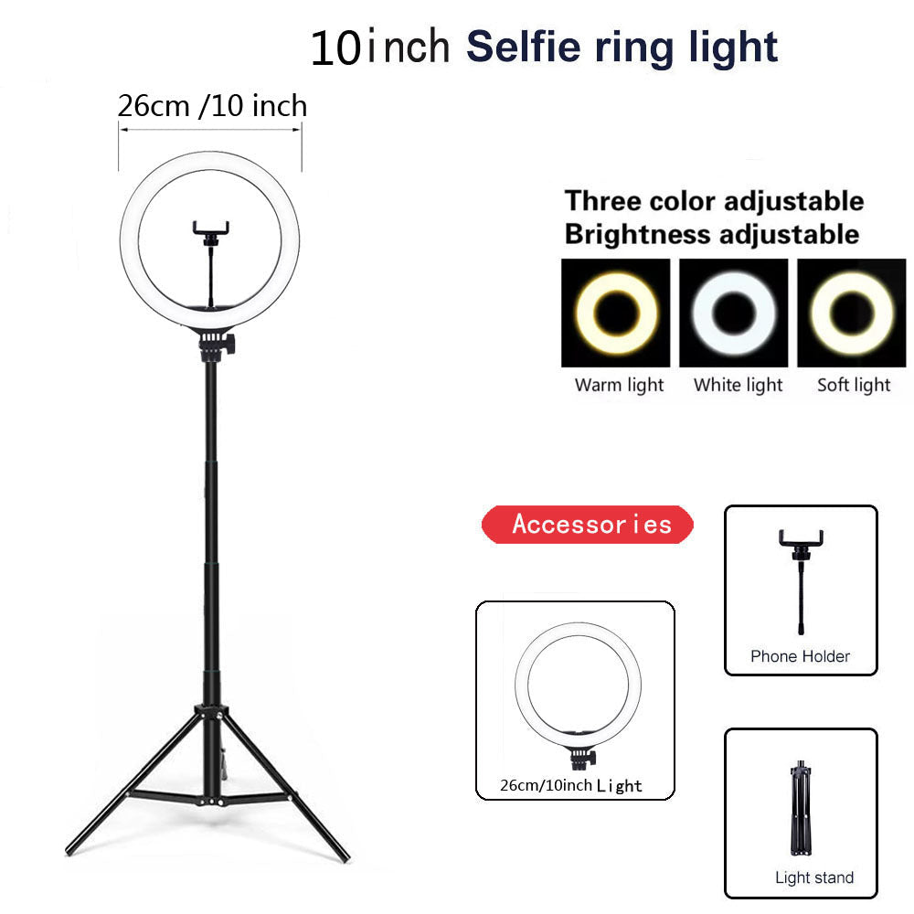 Selfie Led Ring Light With Tripod Frame Light