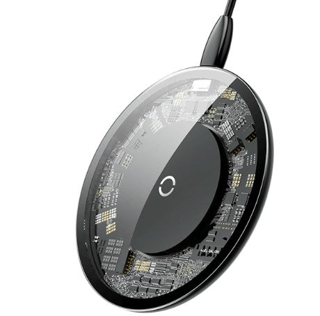 Ultra-thin Portable Glass Transparent Charger