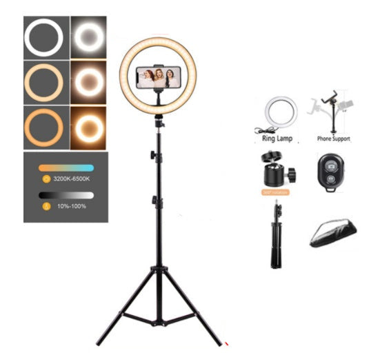 Ring Ring Light With Mobile Phone Holder