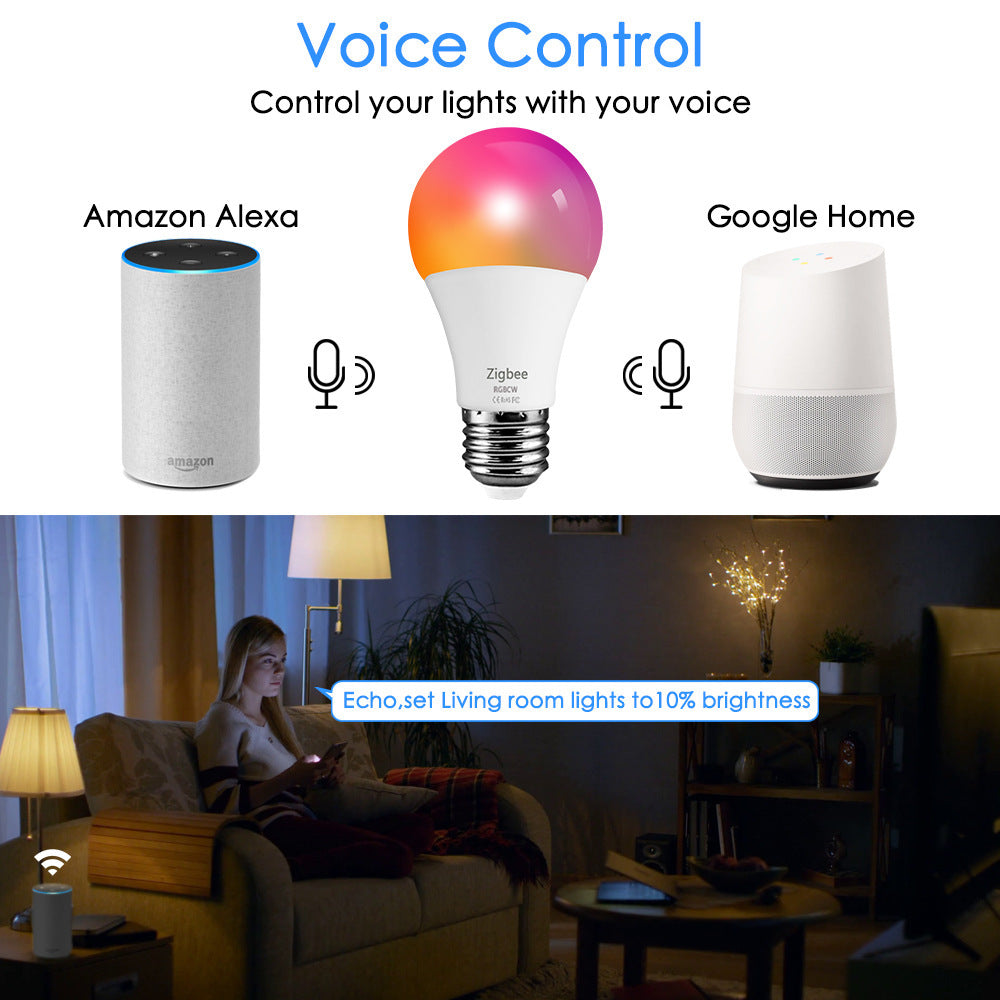 Stylish 10W Ball Smart Bulb