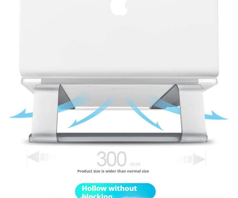 Elevated Metal Bracket Laptop Stand